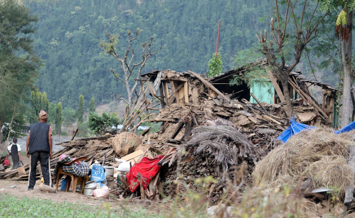 जाजरकोट केन्द्रबिन्दु भएर फेरि गयो भूकम्प