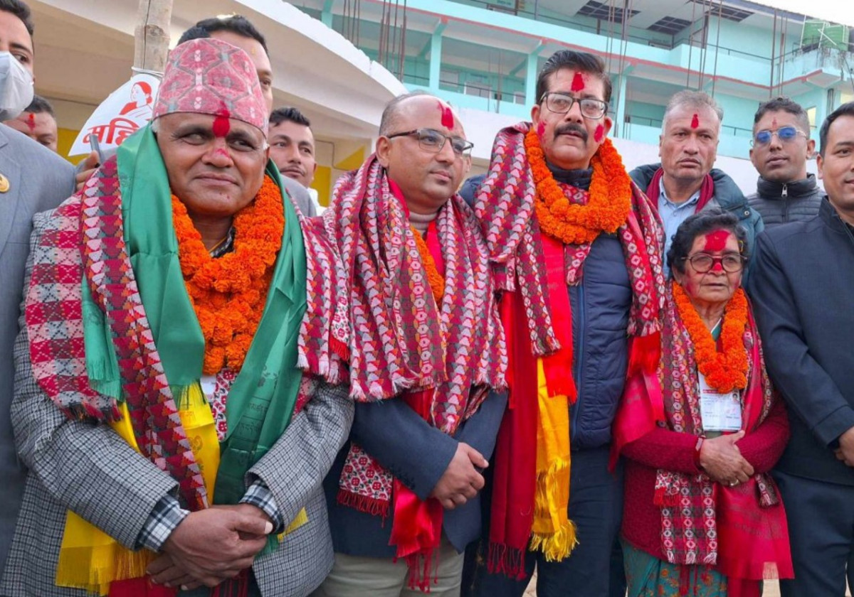 बागमती प्रदेशबाट राष्ट्रियसभा सदस्यमा गठबन्धनका उम्मेदवार विजयी