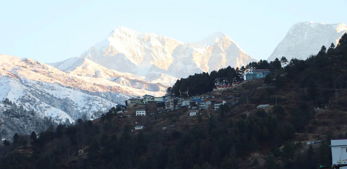 हिउँले सेताम्मे सोलु र सल्लेरी,  किसान हर्षित