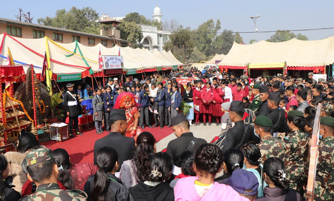 सेनाको फोटो तथा बृहत् प्रदर्शनी सम्पन्न